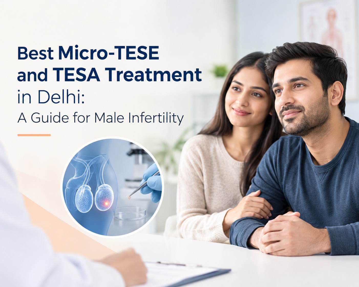 Best Micro-TESE and TESA Treatment in Delhi: A Guide for Male Infertility