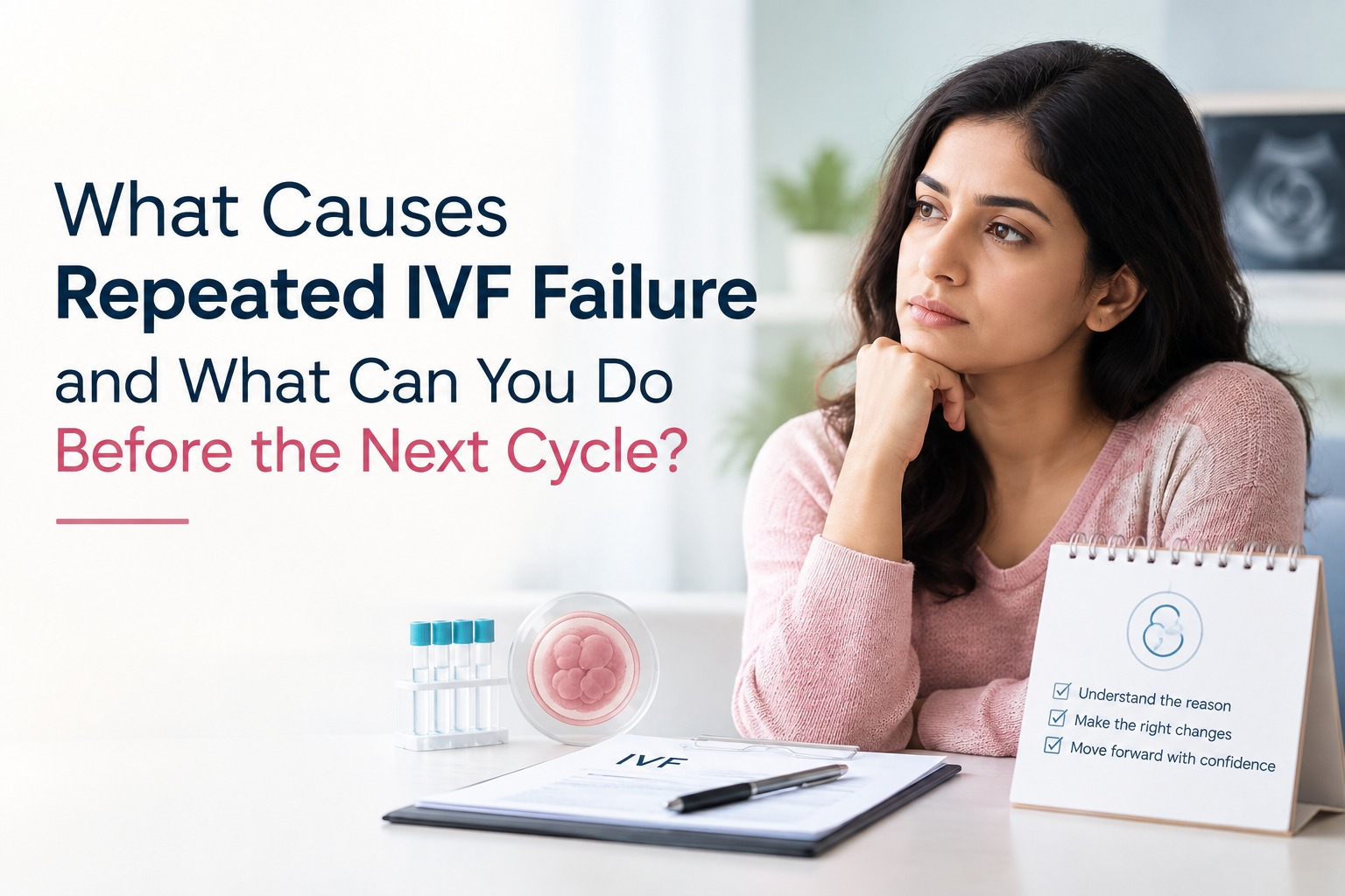 What Causes Repeated IVF Failure and What Can You Do Before the Next Cycle?